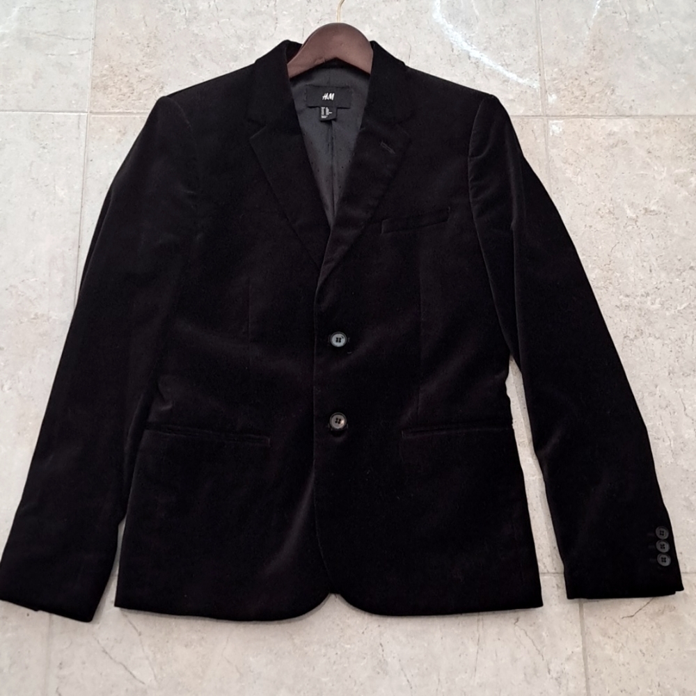 Men's Velvet Blazer - Picture 1 of 3